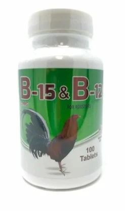 B-15 & B-12 Supplement For Roosters 100ct