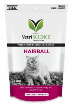 Hairball Supplement For Cats 60ct