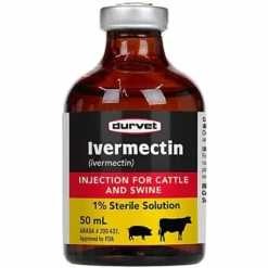 Ivermectin 1% Injection For Cattle & Swine 50ml