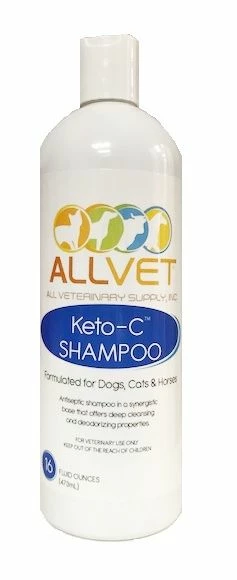 Allvet Keto-C Shampoo 16oz