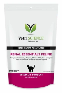 Renal Essential Bite Size Chews For Cats 120ct