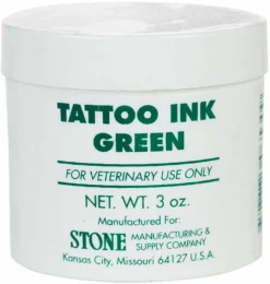 Tattoo Ink Green 3oz