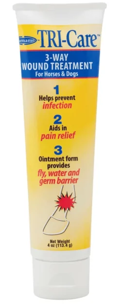 Tri-Care Triple Action Wound Treatment 4oz Ointment