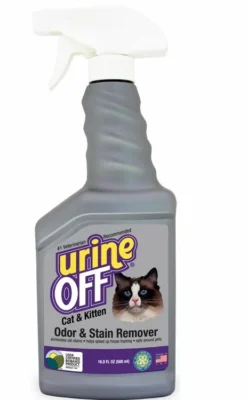 Urine Off Odor & Stain Remover For Cats 16.9oz