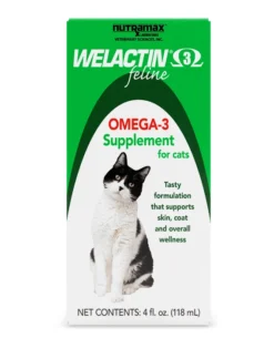 Nutramax Welactin® Omega-3 Fish Oil Supplement Liquid For Cats 4oz.