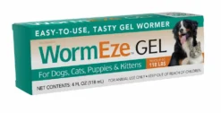 WormEze Gel For Cats & Dogs 4oz