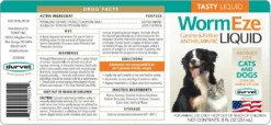 Front Page -ALLVET SUPPLY Sales worm eze liquid 8oz 26