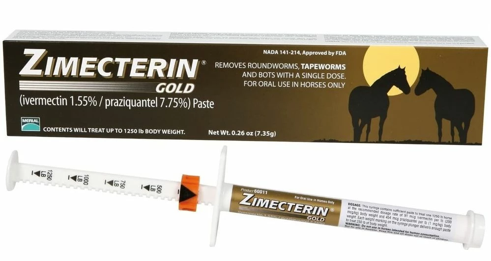 Zimecterin Gold .26oz Paste 1 Zimecterin Gold .26oz Paste